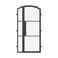 Air 4 with Left Side Window - Single Arch by Pinky’s Iron Doors — home doors, view 1