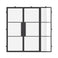 Air 4 with Thermal Break and Right Side Window - Double Flat | Standard Sizes