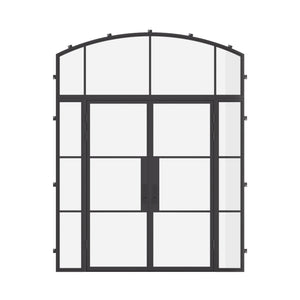 Air 4 with Side Windows and Arch Top Window - Double Flat | Standard Sizes