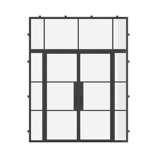 Air 4 with Thermal Break, Side Windows and Flat Top Window - Double Flat | Standard Sizes