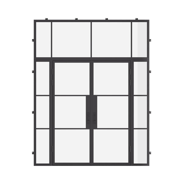 Air 4 with Thermal Break, Side Windows and Flat Top Window - Double Flat | Standard Sizes