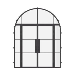 Air 4 with Side Windows and Full Arch Top Window - Double Flat | Standard Sizes