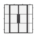 Air 4 with Side Windows - Double Flat by Pinky’s Iron Doors — home doors, view 1