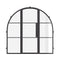 Air 4 with Thermal Break and Side Windows - Single Full Arch by Pinky’s Iron Doors — home doors, view 1