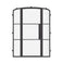 Air 4 with Side Windows - Single Mini Arch by Pinky’s Iron Doors — home doors, view 1