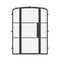 Air 4 with Side Windows - Single Mini Arch by Pinky’s Iron Doors — home doors, view 1