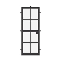 Air 5 Dutch with Thermal Break - Single Flat | Standard Sizes by Pinky’s Iron Doors — home doors, view 1