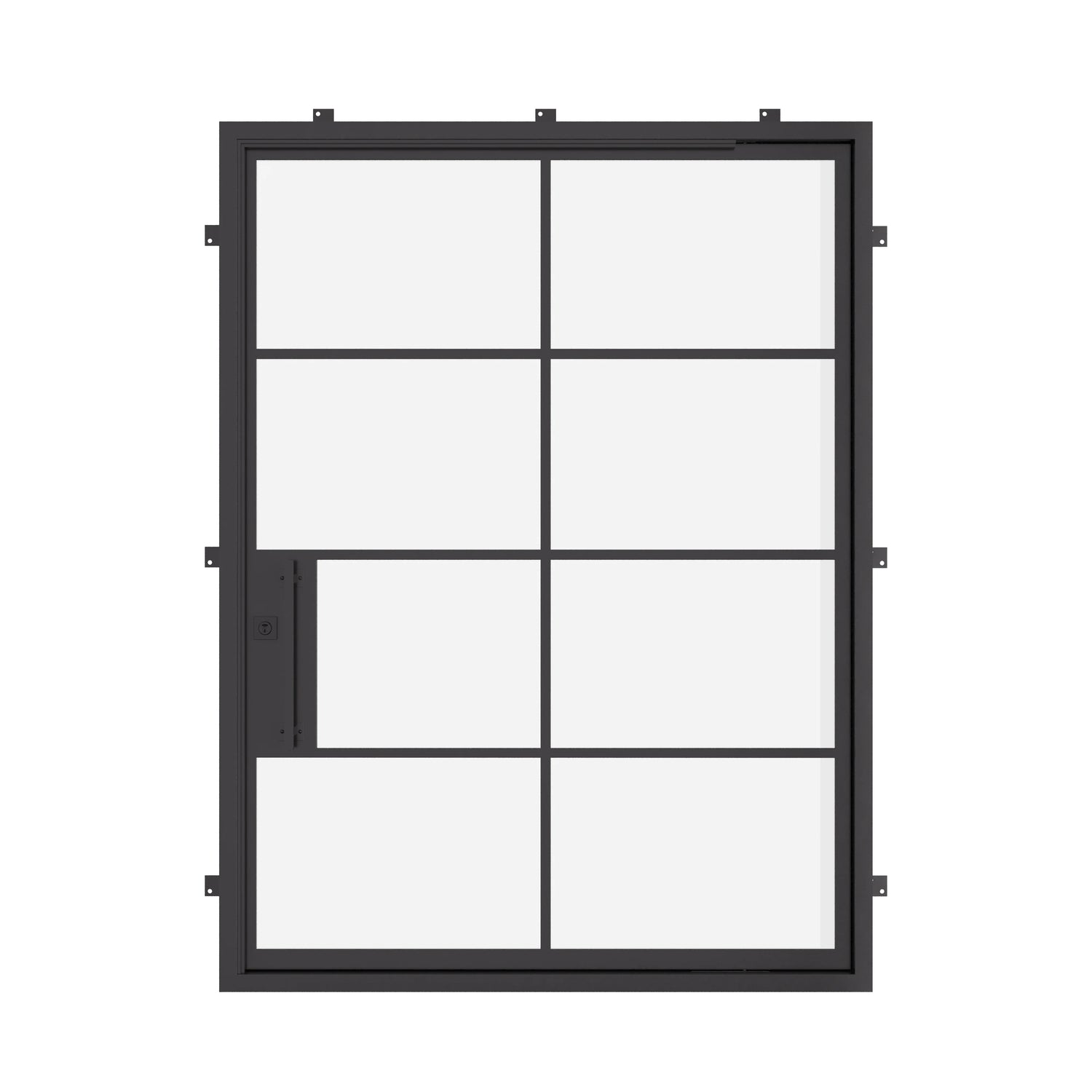 Air 5 Pivot - Flat by Pinky’s Iron Doors — home doors, view 1