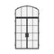Air 5 with Thermal Break and Arch Top Window - Double Flat | Standard Sizes by Pinky’s Iron Doors — home doors, view 1