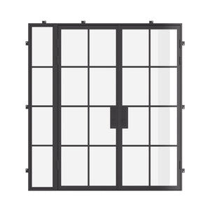 Air 5 with Thermal Break and Left Side Window - Double Flat | Standard Sizes