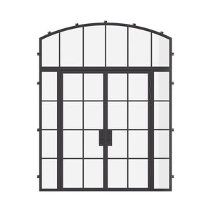 Air 5 with Side Windows and Arch Top Window - Double Flat | Standard Sizes