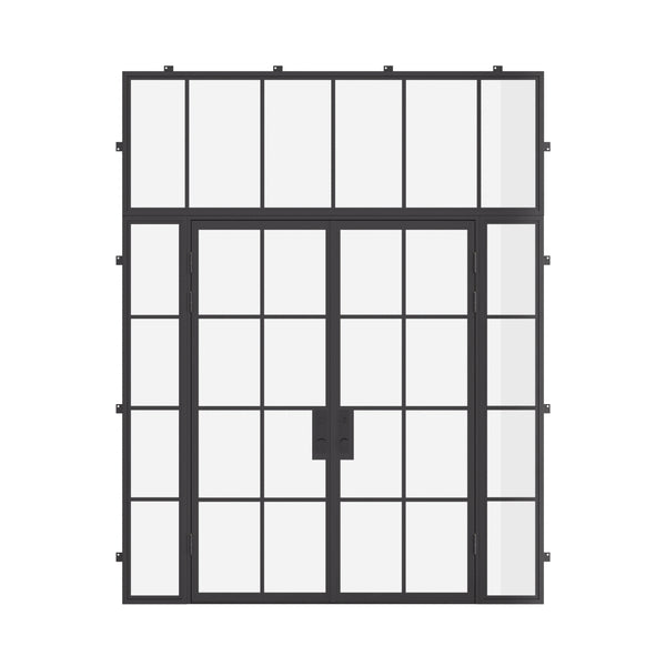 Air 5 with Side Windows and Flat Top Window - Double Flat | Standard Sizes