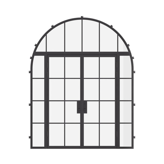 Air 5 with Side Windows and Full Arch Top Window - Double Flat | Customize