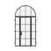 Air 5 with Thermal Break, Side Windows and Full Arch Top Window - Single Flat | Standard Sizes by Pinky’s Iron Doors — home doors, view 1