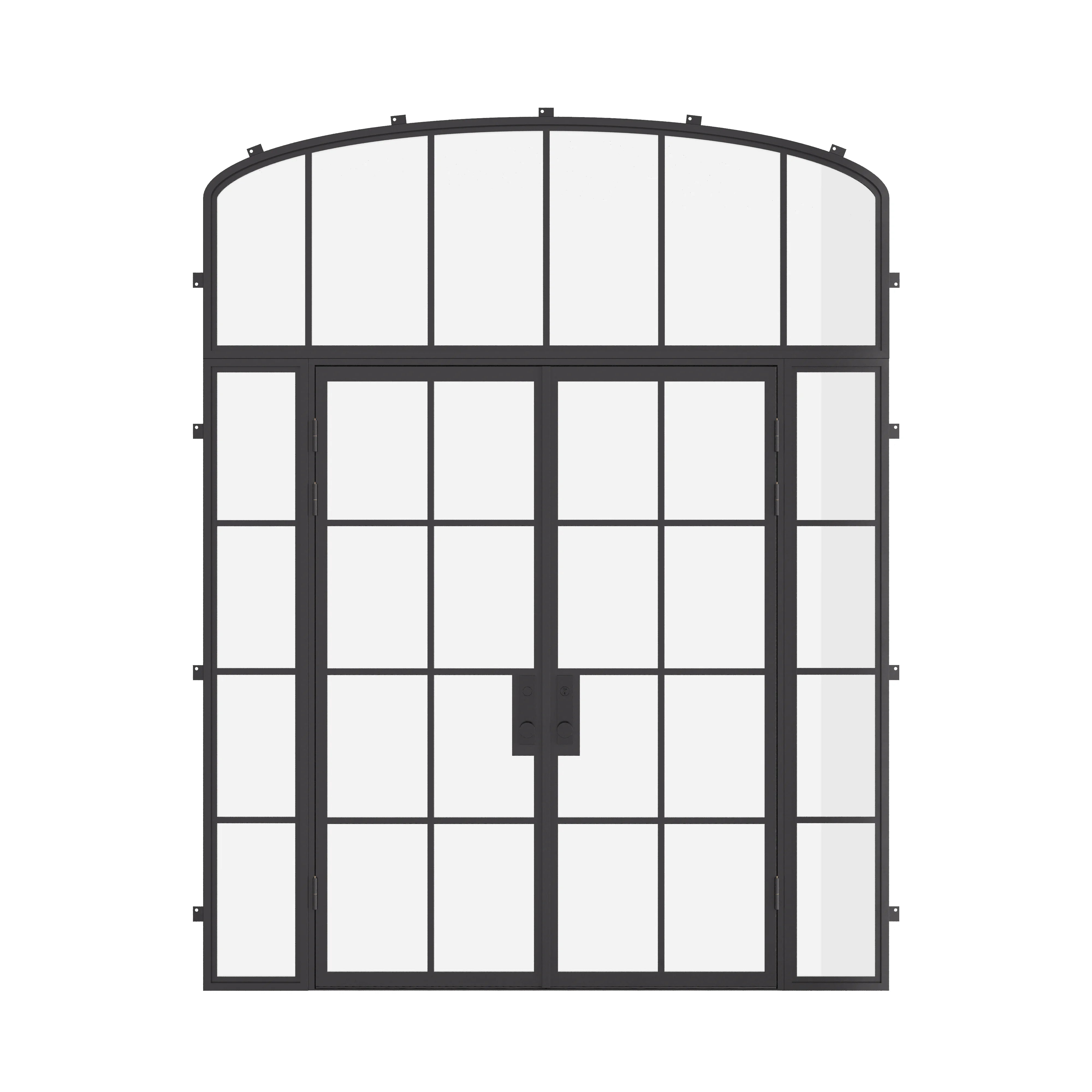 Air 5 with Side Windows and Mini Arch Top Window - Double Flat | Standard Sizes