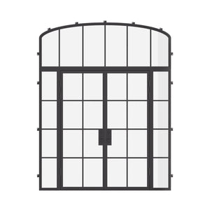 Air 5 with Side Windows and Mini Arch Top Window - Double Flat | Standard Sizes