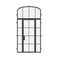 Air 5 with Side Windows and Mini Arch Top Window - Single Flat | Standard Sizes by Pinky’s Iron Doors — home doors, view 1