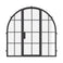 Air 5 with Side Windows - Single Full Arch | Standard Sizes by Pinky’s Iron Doors — home doors, view 1