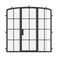 Air 5 with Side Windows - Single Mini Arch | Standard Sizes by Pinky’s Iron Doors — home doors, view 1