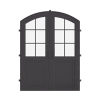 Air Getty - Double Arch by Pinky’s Iron Doors — home doors, view 1