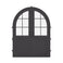 Air Getty - Double Full Arch by Pinky’s Iron Doors — home doors, view 1