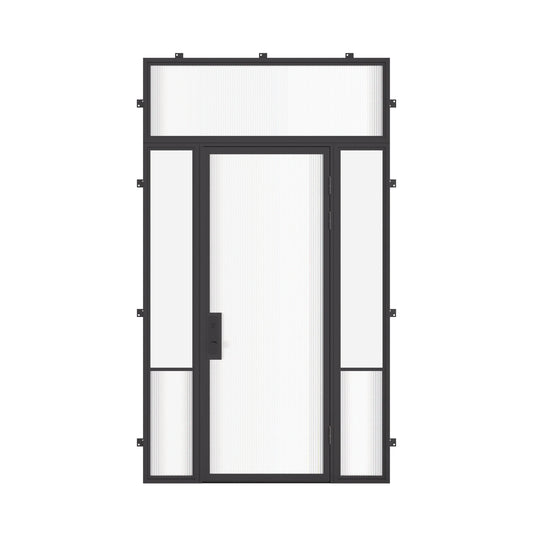 Air Grand with Side Windows and Flat Top Window - Single Flat | Standard Sizes