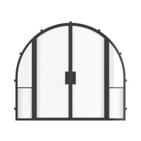 Air Grand with Side Windows - Double Full Arch | Standard Sizes by Pinky’s Iron Doors — home doors, view 1