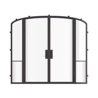 Air Grand with Side Windows - Double Mini Arch | Standard Sizes by Pinky’s Iron Doors — home doors, view 1