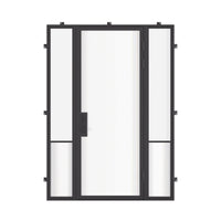 Air Grand with Side Windows - Single Flat by Pinky’s Iron Doors — home doors, view 1
