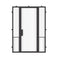 Air Grand with Side Windows - Single Flat by Pinky’s Iron Doors — home doors, view 1