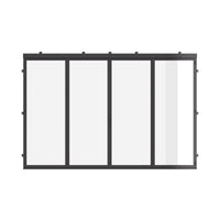 Air Lite with Thermal Break - Center Split Bi-Fold | Standard Sizes by Pinky’s Iron Doors — home doors, view 1