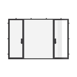 Air Lite with Thermal Break - Dual Single with Middle Fixed Panel Flat | Standard Sizes