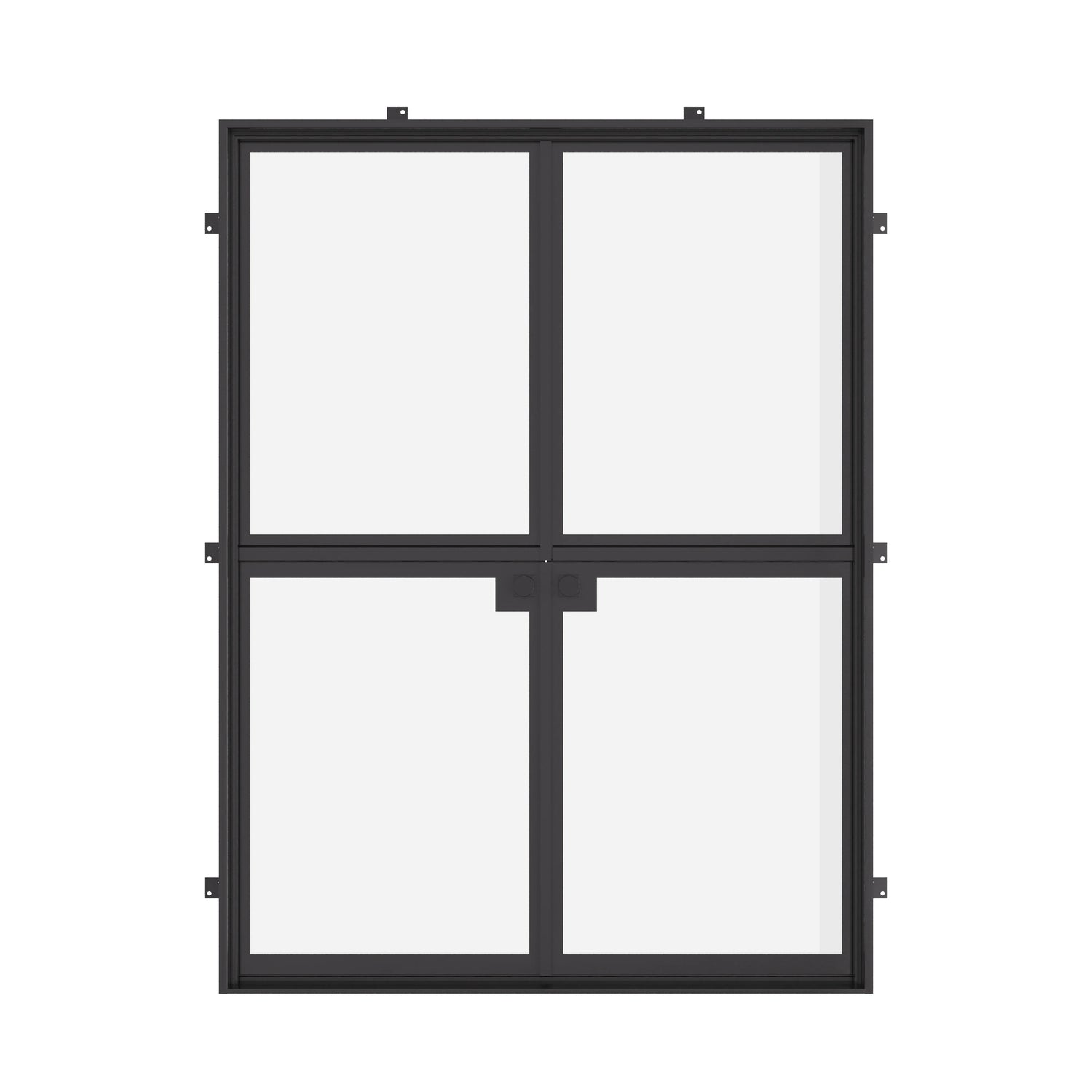 Air Lite Dutch - Double Flat | Standard Sizes by Pinky’s Iron Doors — home doors, view 1