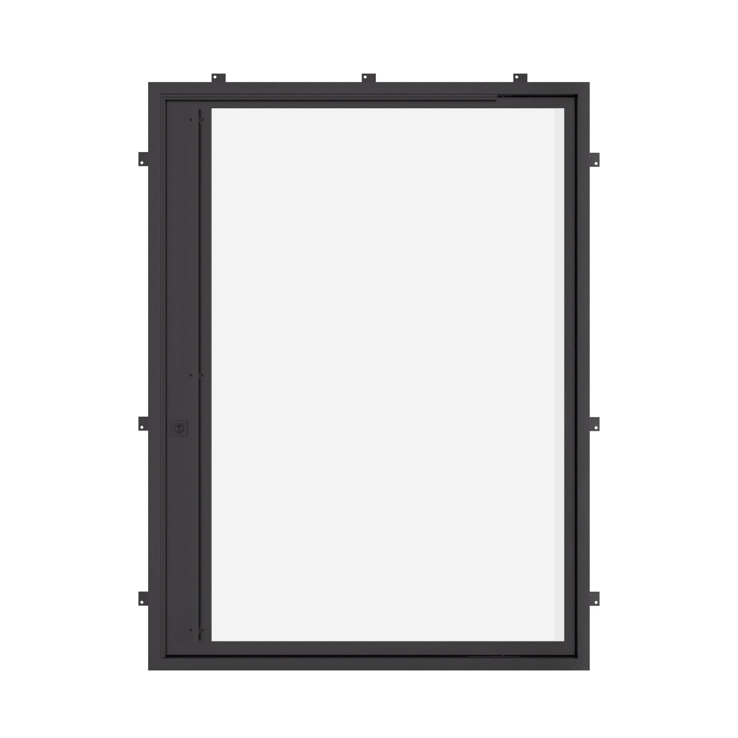 Air Lite Pivot - Flat by Pinky’s Iron Doors — home doors, view 1