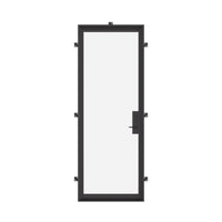 Air Lite with Thermal Break - Single Flat by Pinky’s Iron Doors — home doors, view 1