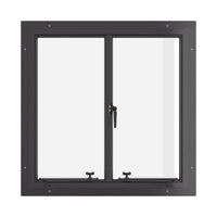Air Window 0V 0H - Double Casement Square | Standard Sizes