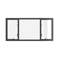 Air Window 0V 0H with Thermal Break - Dual Single Casement | Standard Sizes