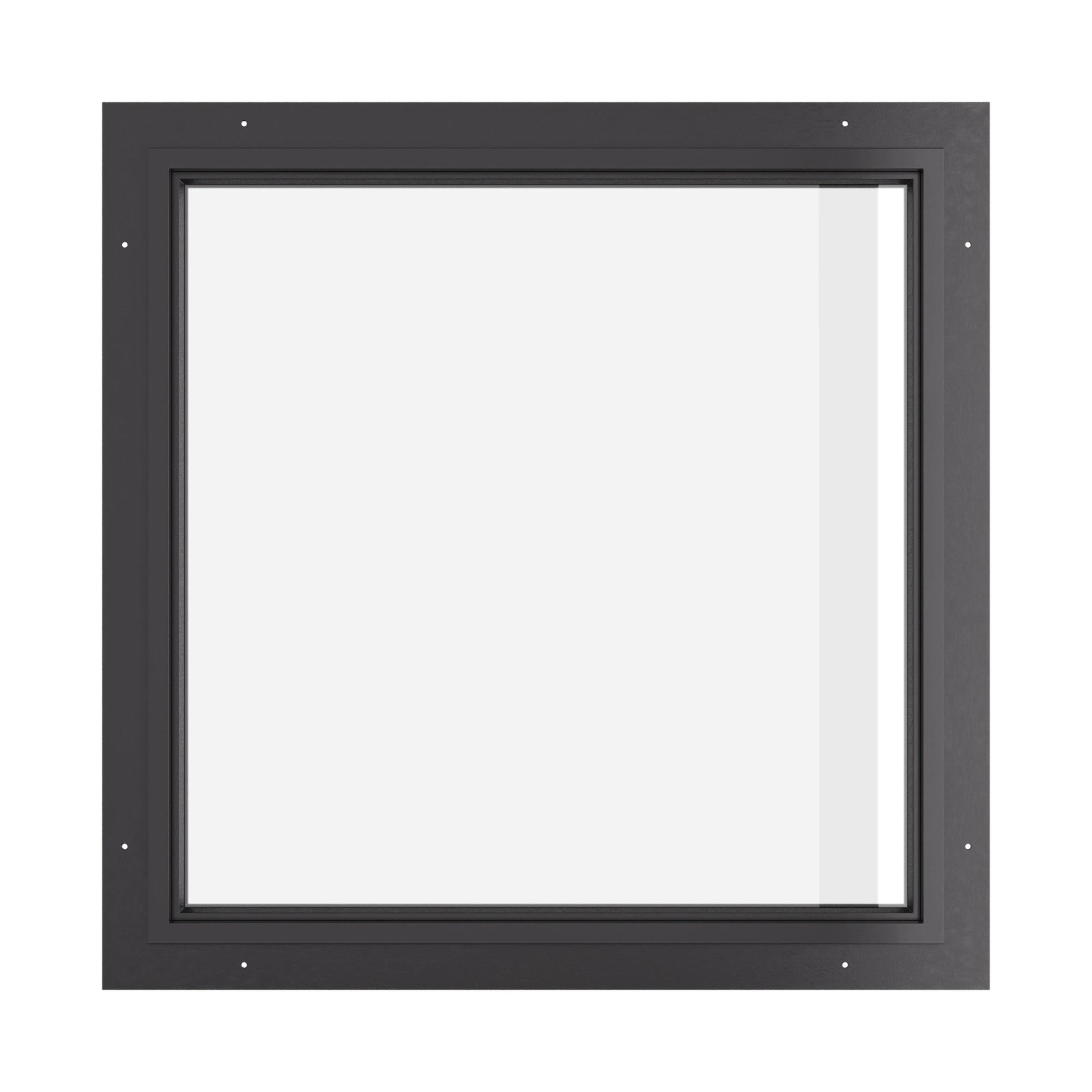 minimalist square steel window for exterior wall applications
