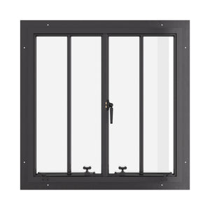 Air Window 1V 0H - Double Casement Square | Standard Sizes