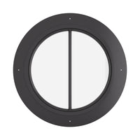 Air Window 1V 0H with Thermal Break - Fixed Circle | Standard Sizes