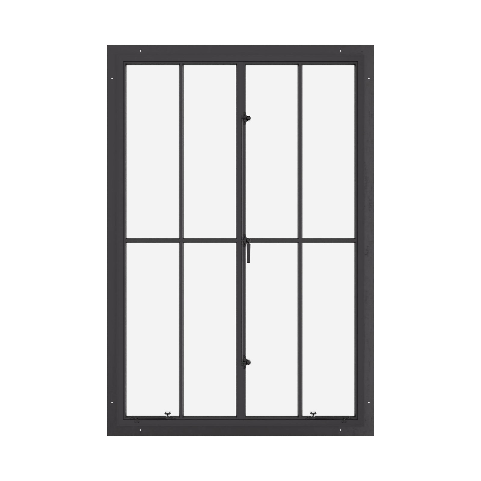 Pinkys Air Window, double, casement, portrait, closed