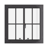 Air Window 1V 1H - Double Casement Square | Standard Sizes