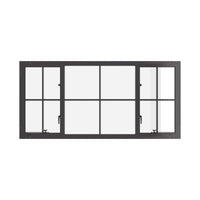 Air Window 1V 1H with Thermal Break - Dual Single Casement | Standard Sizes