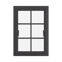 Air Window 1V 2H with Thermal Break - Push Out | Standard Sizes