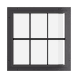 Air Window 2V 1H with Thermal Break - Fixed Square | Standard Sizes