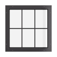 Air Window 2V 1H - Fixed Square | Standard Sizes