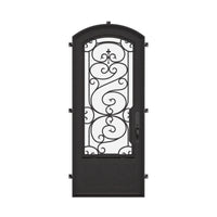 Beverly with Thermal Break - Single Arch | Standard Sizes by Pinky’s Iron Doors — home doors, view 1