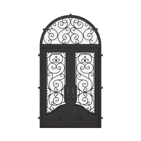 Beverly with Full Arch Top Window - Double Flat | Customize