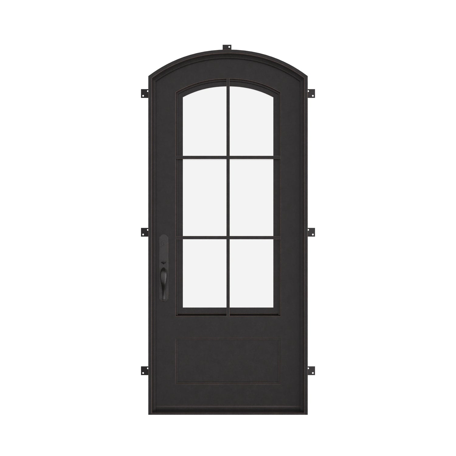 Bristol with Thermal Break - Single Arch by Pinky’s Iron Doors — home doors, view 1