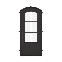 Bristol with Thermal Break - Single Arch | Standard Sizes by Pinky’s Iron Doors — home doors, view 1